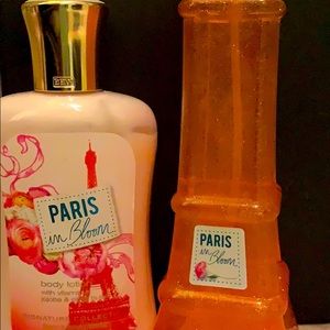 Paris in bloom lotion & Glitter spray